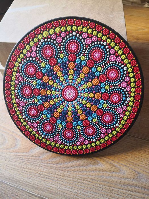 Mandala -haft diamentowy.