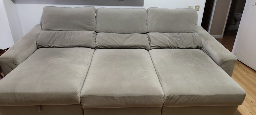 Sofá  retrátil  chaise longue