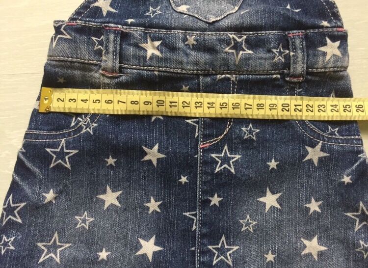 Джинсовий сарафанчик, якісний сарафан на 1-2 роки на ріст 86-92 см