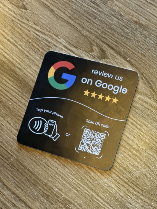 NFC карточки для оценок в гугл мапс карточки для отзывов нфс