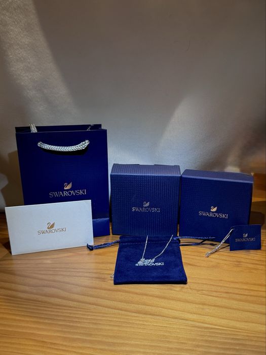Colar Swarovski Iconic Swan – Conjunto Completo