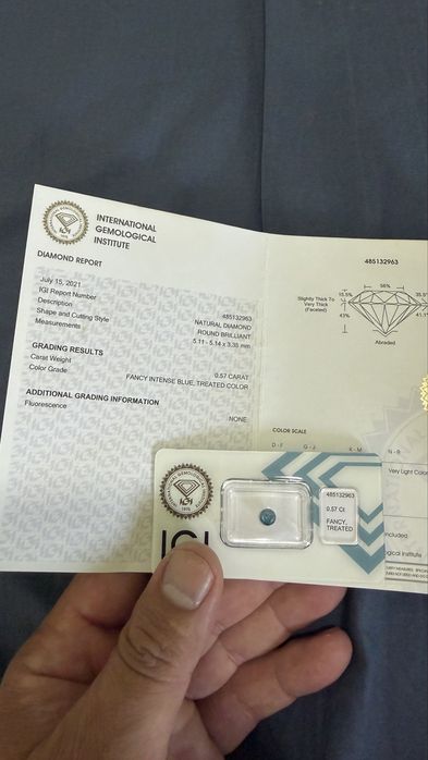 Vendo diamantes certificados
