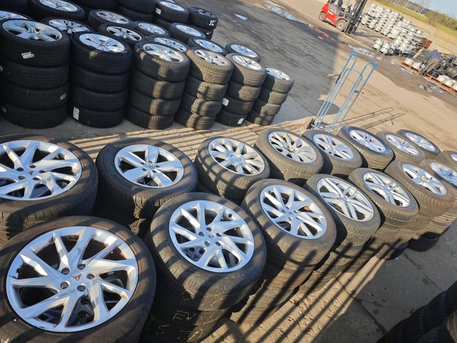 Pakiet hurt hurtowo koła felgi aluminiowe opony 18" 5x112  18 kompletów export eksport