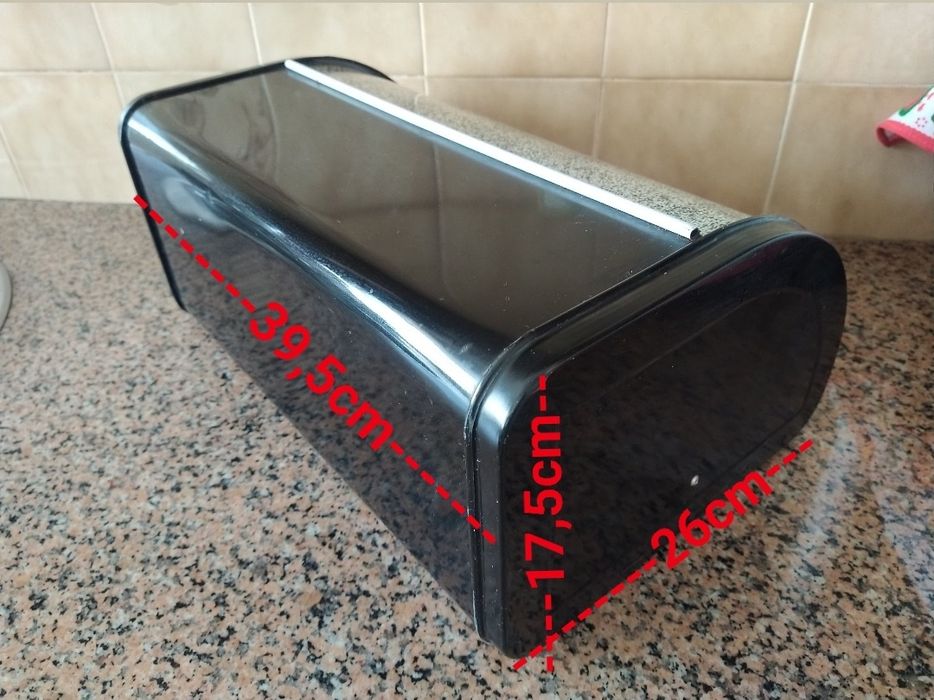 Caixa de pão para guardar pão casa apartamento vivenda quarto cozinha.