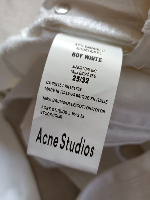 Spodnie Acne Studios