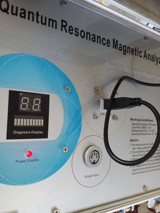 Quantum Resonance Magnetic Analyzer