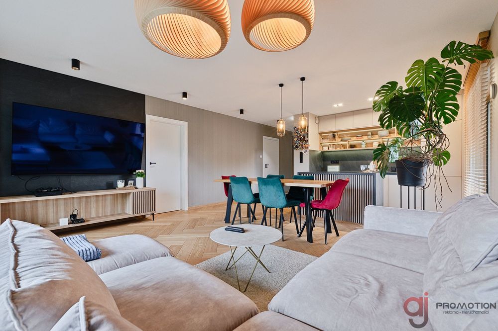 Do wynajęcia 3 pokojowy apartament z garderobą przy ul. Rybackiej 34 w inwestycji Hygge House.