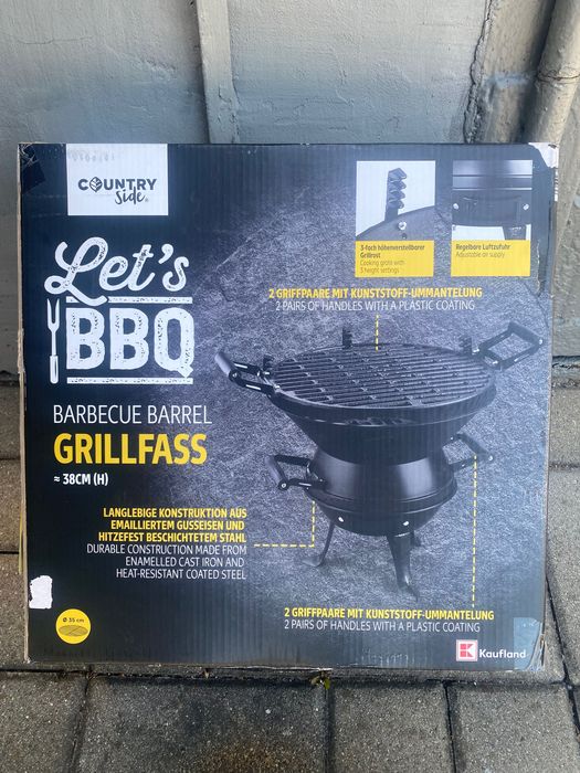 Grill węglowy żeliwny