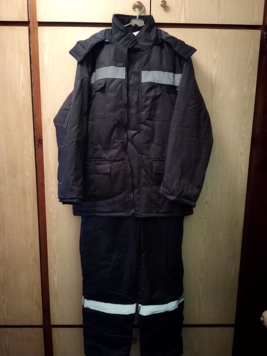 Зимний, теплый, рабочий костюм