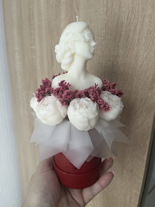 Kompozycja / bukiet z wosku sojowego Candlebox