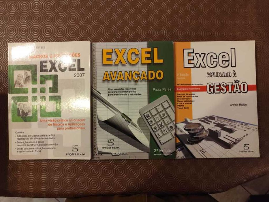 Lote de 3 livros de informática/programação