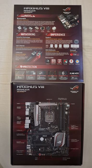 Bundle Motherboard ROG MAXIMUS VIII Ranger + Cpu Intel i7 6700k