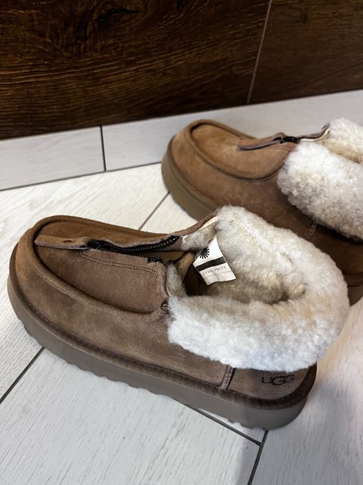 Уги жіночі UGG Funkette Boot Chestnut Suede р. 39 Коричневий