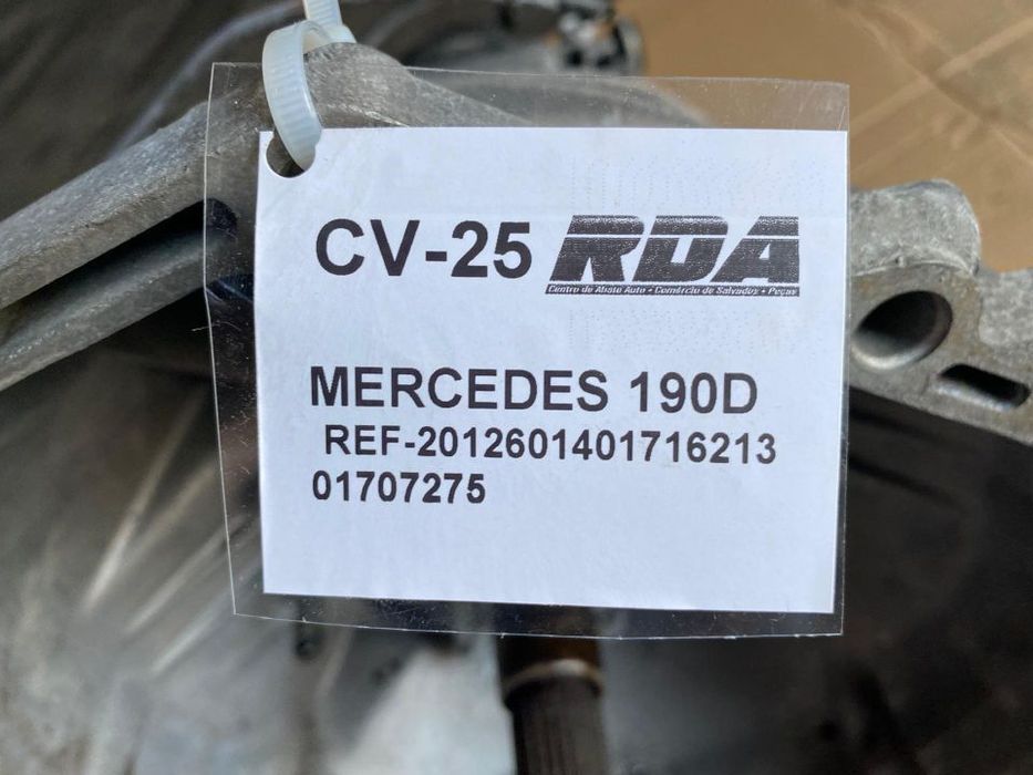 CV25CAIXADEVELOCIDADESMERCEDES190DRef:716213