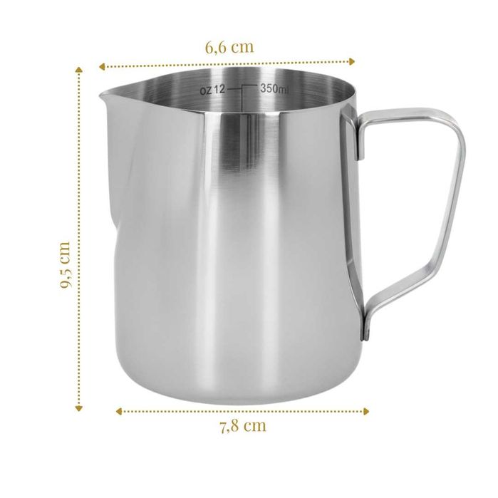 Dzbanek do Spieniania mleka 350 Ml Mlecznik stalowy