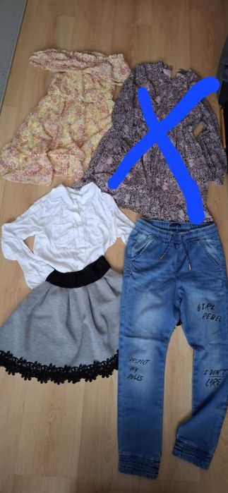 Zestaw dla dziewczynki 146cm