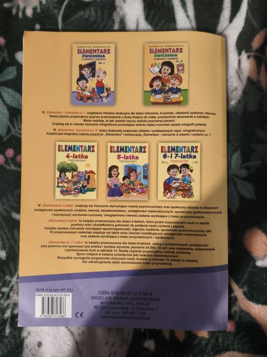 Elementarz Aleksandra Płeć