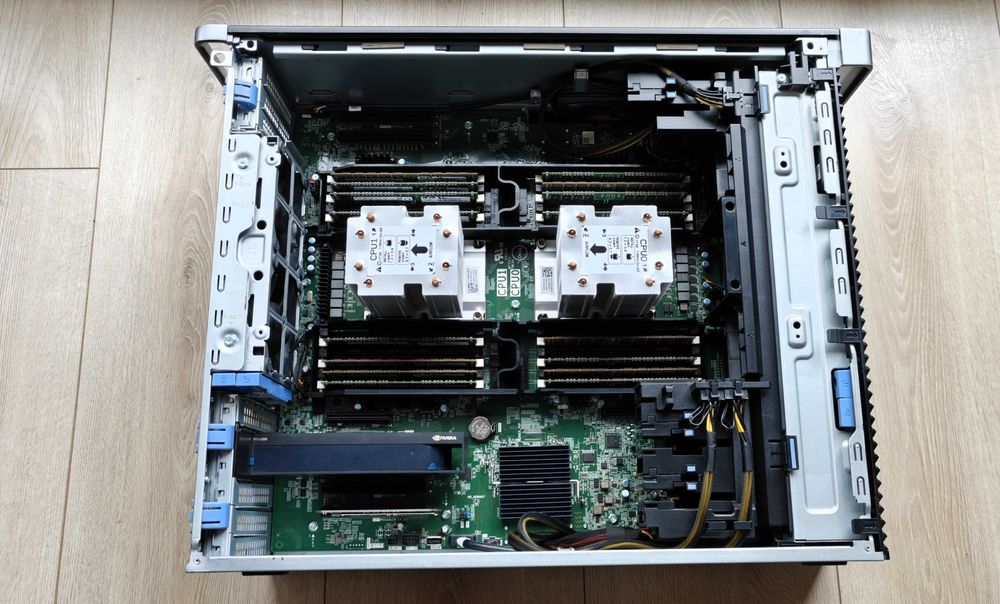 Stacja robocza/Workstation/Komputer_Dell Precision Tower T7920_MEGA Mocny: 2× Xeon Gold 6150_512 GB RAM ECC DDR4_Seagate Exos 20 TB_RTX A2000_Kraków