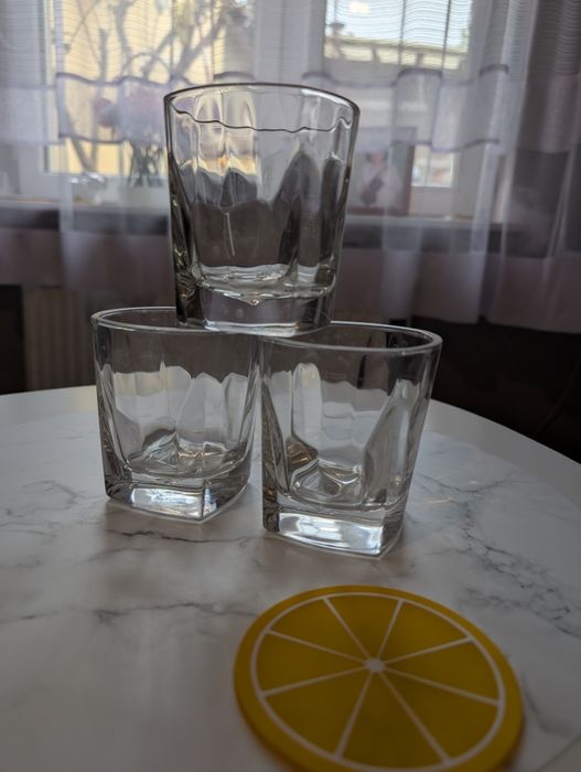 Zestaw 3 szklanek NOWE