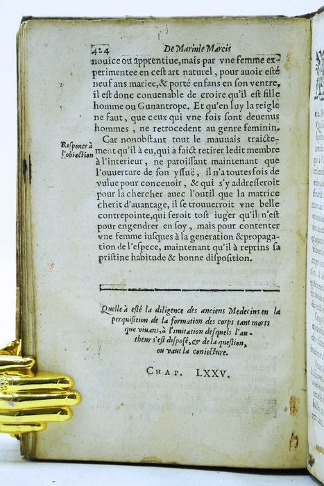 1ª Edição MUITO RARA, Medicina-Hermafroditas, partos de mulheres. 1612