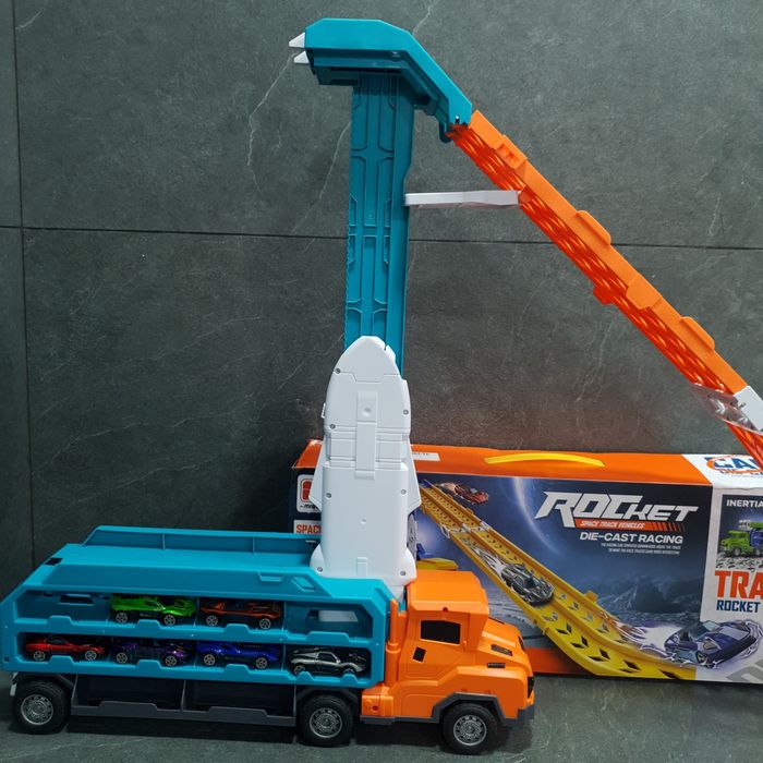 Автовоз, трек, запускачка, вантажівка-гараж, машинка трансформер,