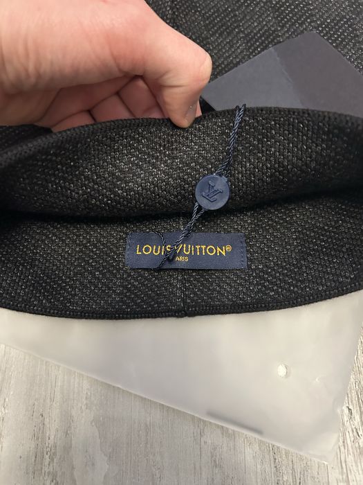 Czapka Louis Vuitton Czarna Beanie