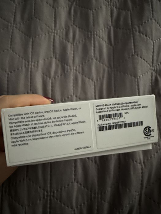 Apple Airpods 3 покоління