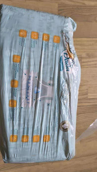 7Pieluchy jednorazowe pampers Dada 3 54 szt 4-9 kg