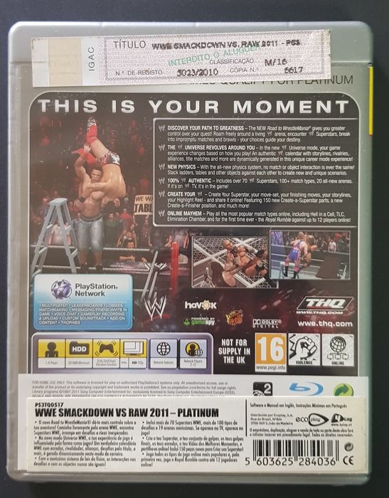 Smackdown VS Raw 2011 [PS3]
