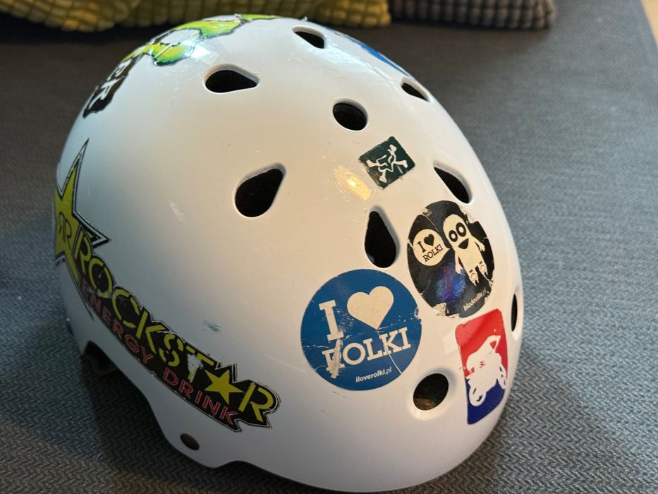 Kask Oxelo Play 5 - deskorolka, łyżwy, rolki, hulajnoga - 50-54 cm