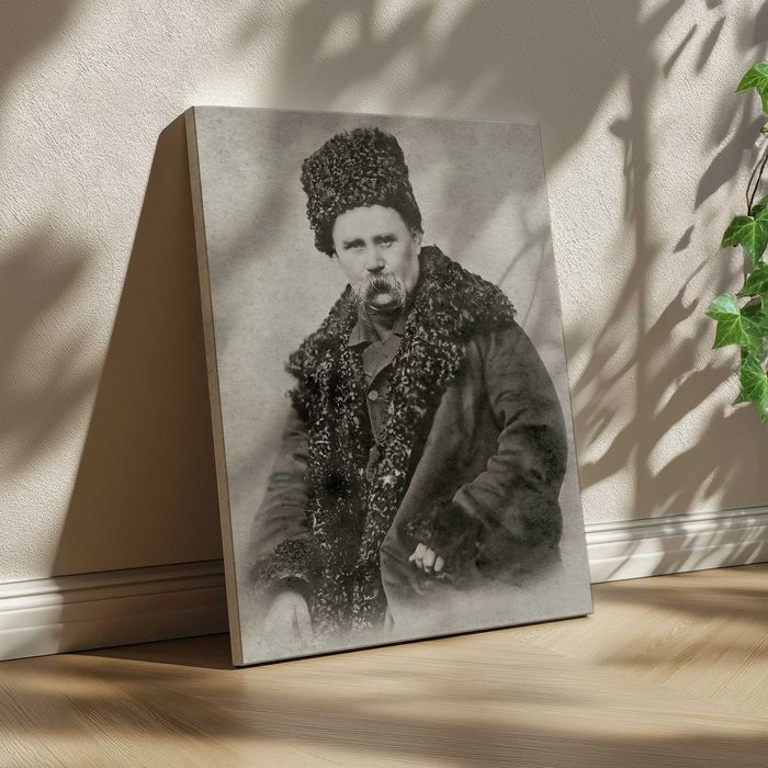 Тарас Шевченко, Кобзар, фотопортрет, постер, картина на полотні
