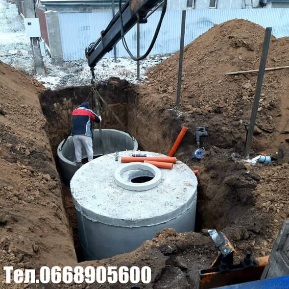 Земляні роботи. Продаж бетонних кілець