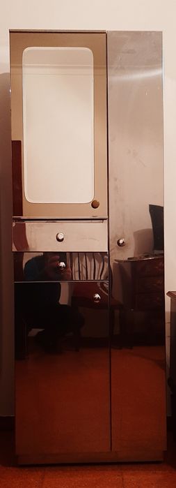 Armário de suspensão/chão inox:170×60×30cm.