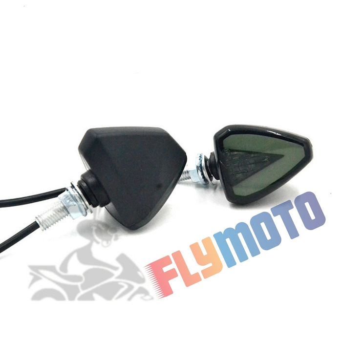 Мото поворотники LED 12V зі стоп сигналом, поворотники для електросам