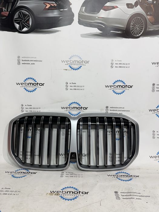 Ніздрі решітка радіатора гриль BMW X7 G07 lift рест