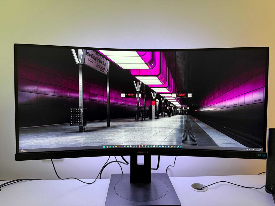 Monitor curvo Philips 345B1C - 100Hz - Home office