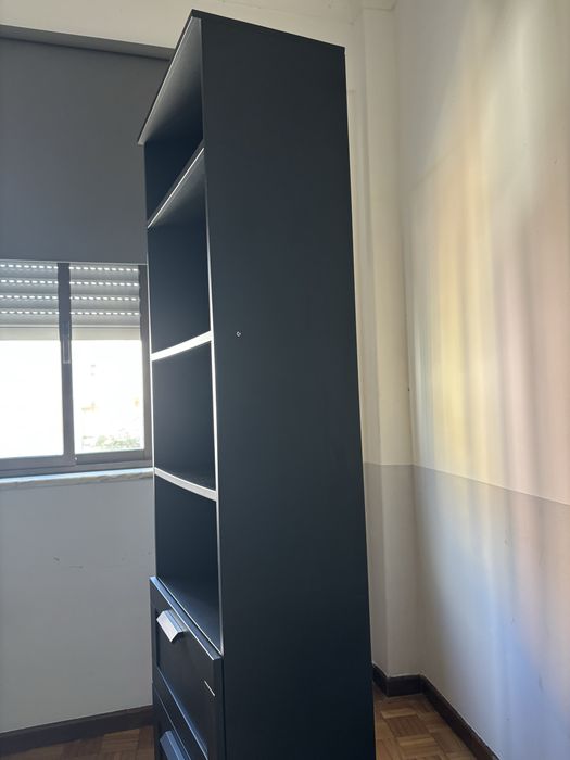 Estante Ikea Brimnes - Cor Preto