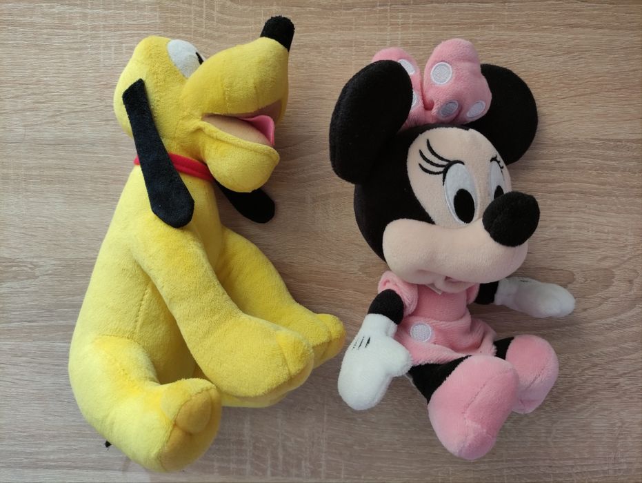 Мягкие игрушки Disney Minnie Mouse Pluto Дисней Минни Маус Плуто