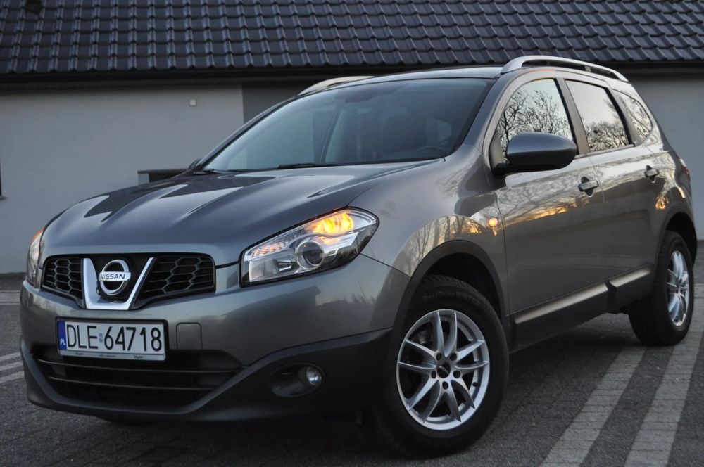 Nissan Qashqai+2 7miejsc Panoramadach Nawigacja Kamera alufelgi BT tempomat przyc.szyby