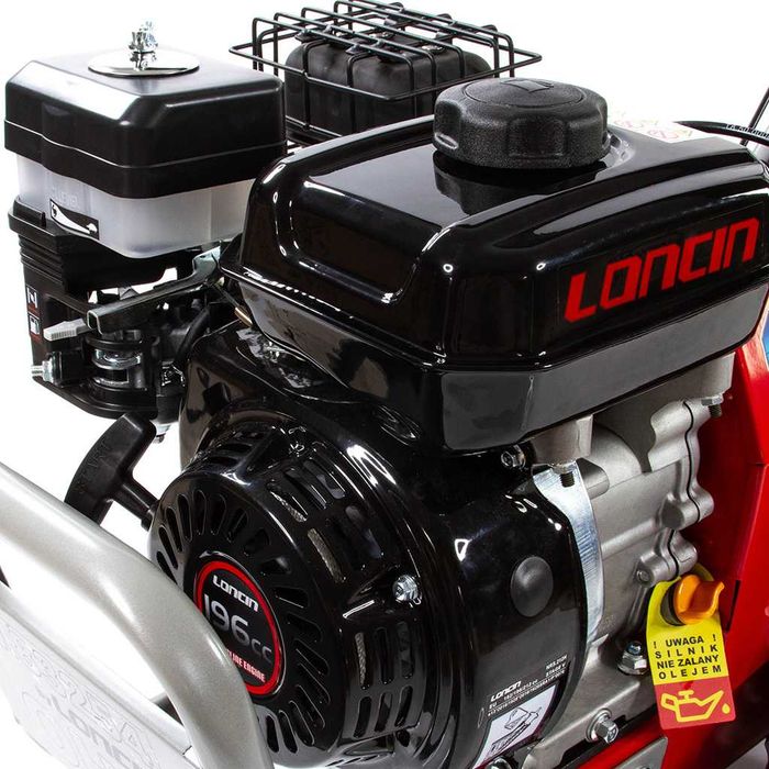 Glebogryzarka spalinowa z napędem LONCIN 6,5 KM  H-200 dzik