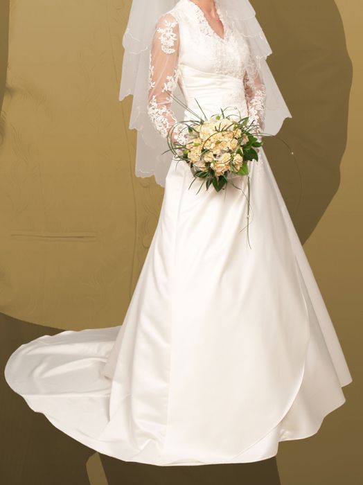 Suknia ślubna - długa