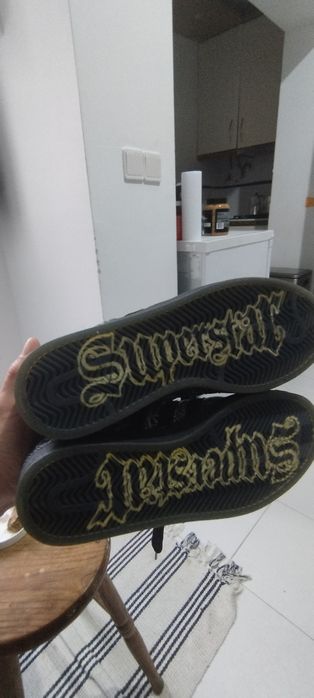 Tênis Adidas Superstar Sign Off Mens Basketball Shoes