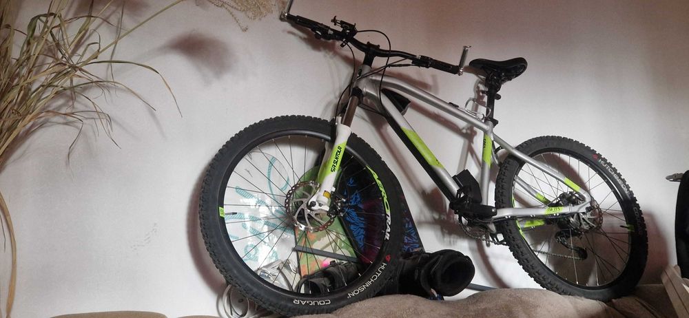 Rower elektryczny górski MTB Rockrider E-ST 500 27,5"