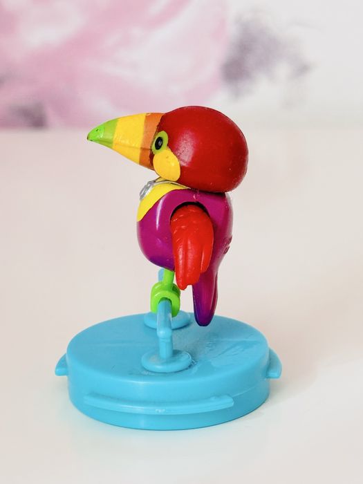 Figurka Tukan ptak, Kenner Littlest Pet Shop LPS, Vintage 1992