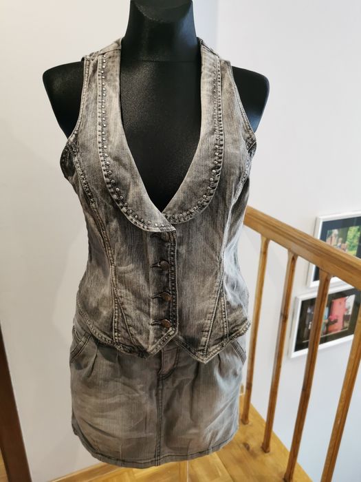 Spódnica - zestaw dżinsowy