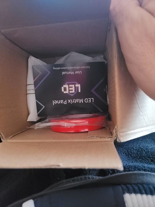 Olhos animados em led