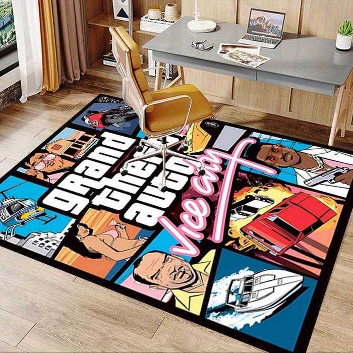1pc Tapete de Escritório  Grand Theft Auto: Vice City tapete de Jogos