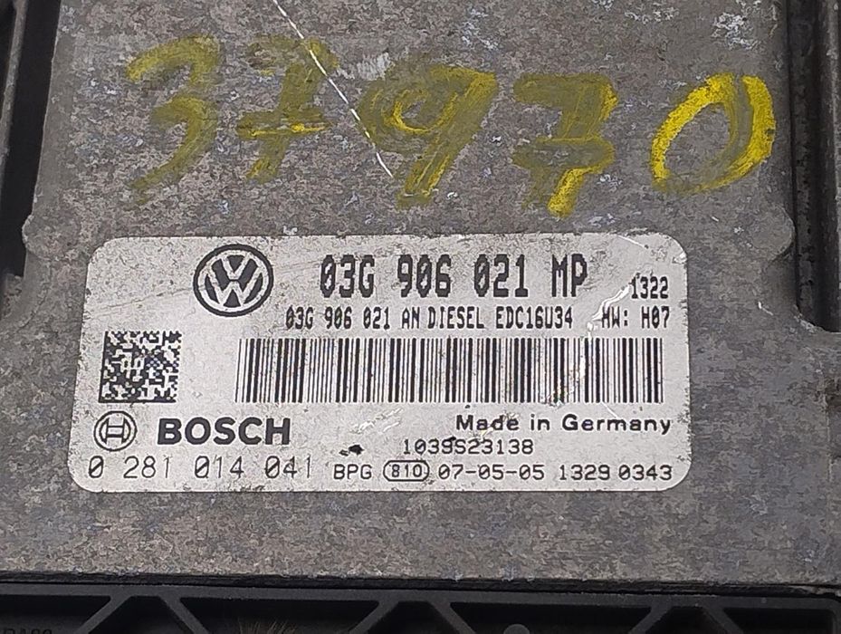 Centralina Do Motor Uce Volkswagen Touran