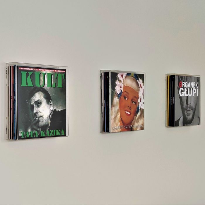 Półka wieszak stojak ramka na płyty winylowe vinyl winyl LAVINOLA