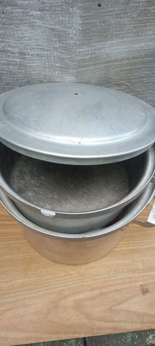 Соковарка алюминиевая СССР большая кастрюля пароварка